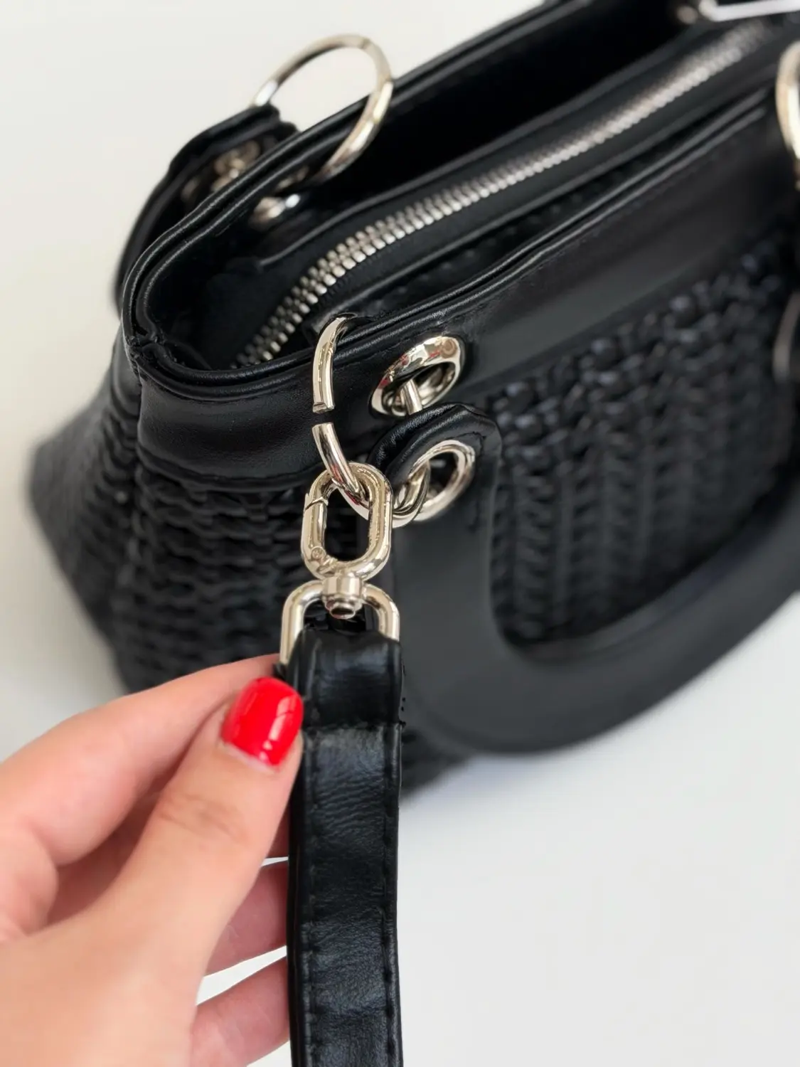 6843-کیف حصیری Dior